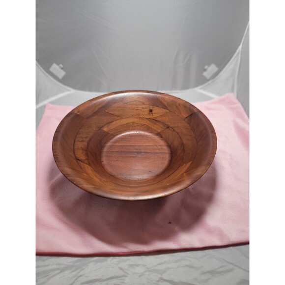 Burl Walnut #103 Billings, Missouri Wooden Bowl  12" - Picture 1 of 5